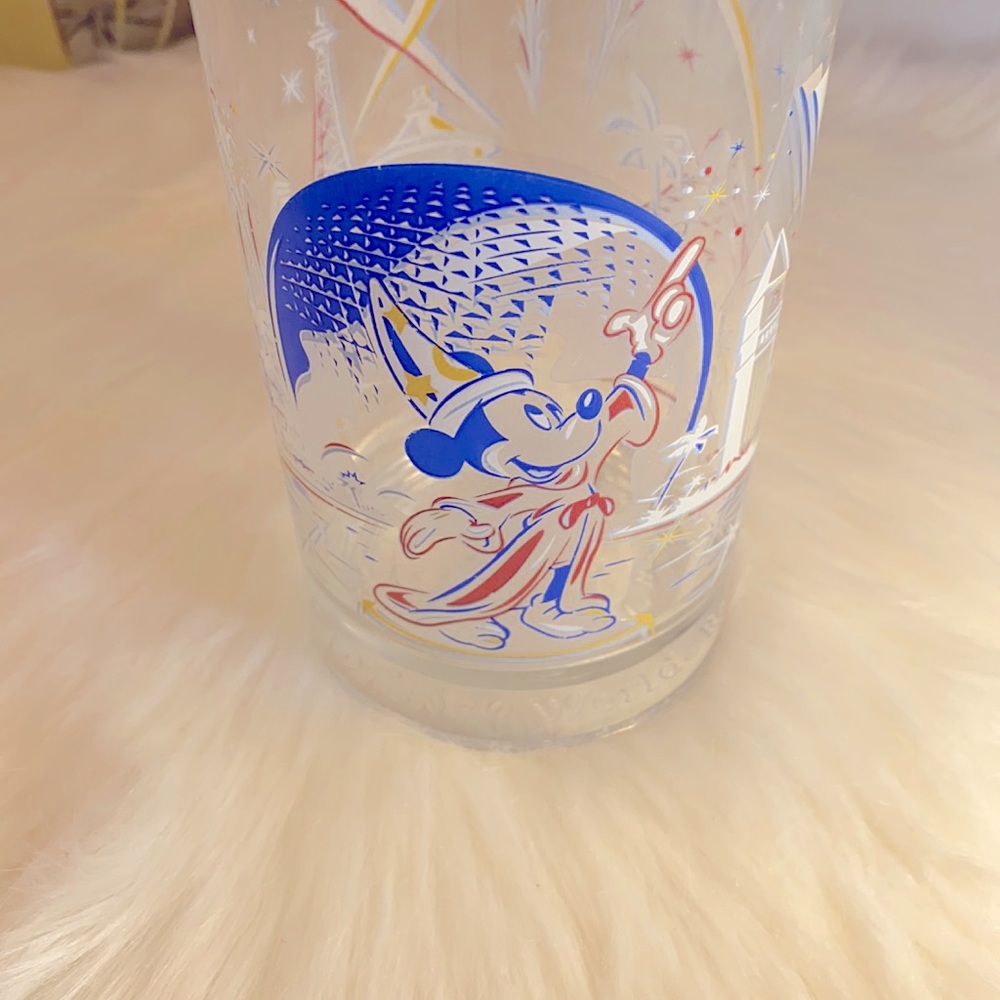 Walt Disney World 25th Anniversary Glass